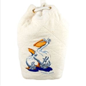 Hermès RARE Bucket Bag Pelican Beach tote  ⛱️